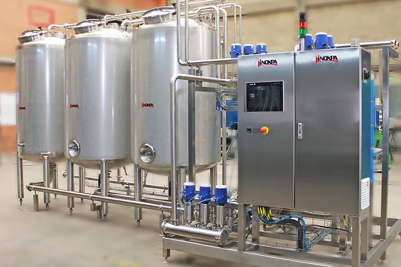 用于超高温瞬时灭菌 (UHT) 清洗的全自动 CIP 系统