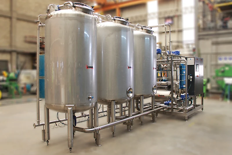 用于超高温瞬时灭菌 (UHT) 清洗的全自动 CIP 系统